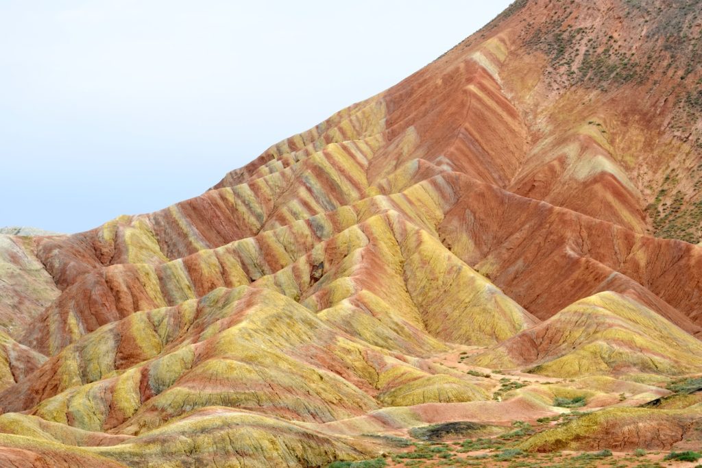 Unvisited Rainbow Mountains in China