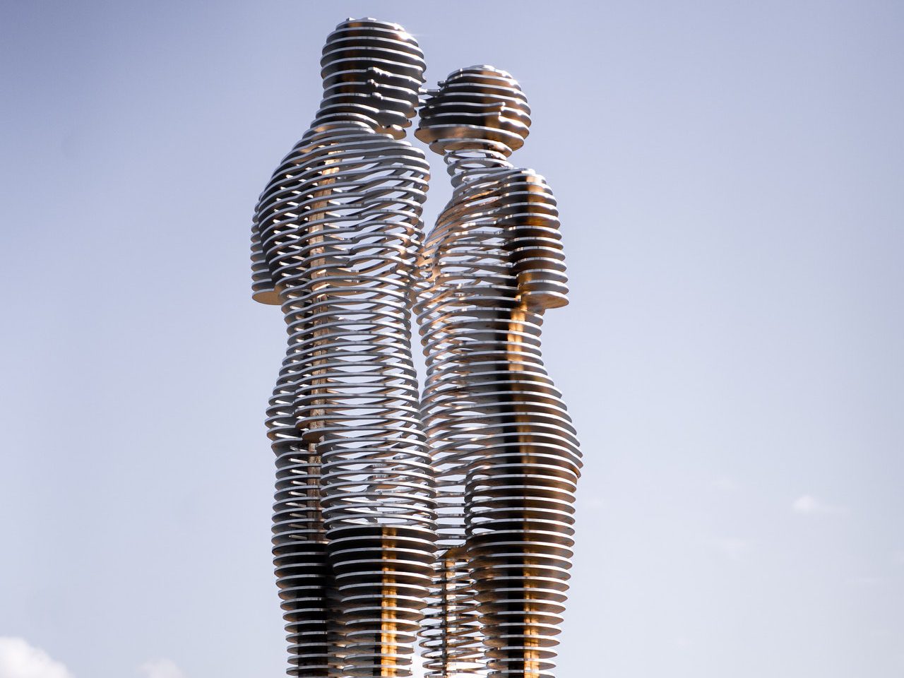 Statue of Love in Batumi, Georgia